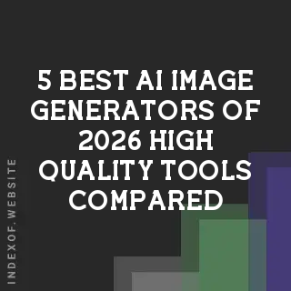 5 Best AI Image Generators of 2026: High-Quality Tools Compared - Indexof